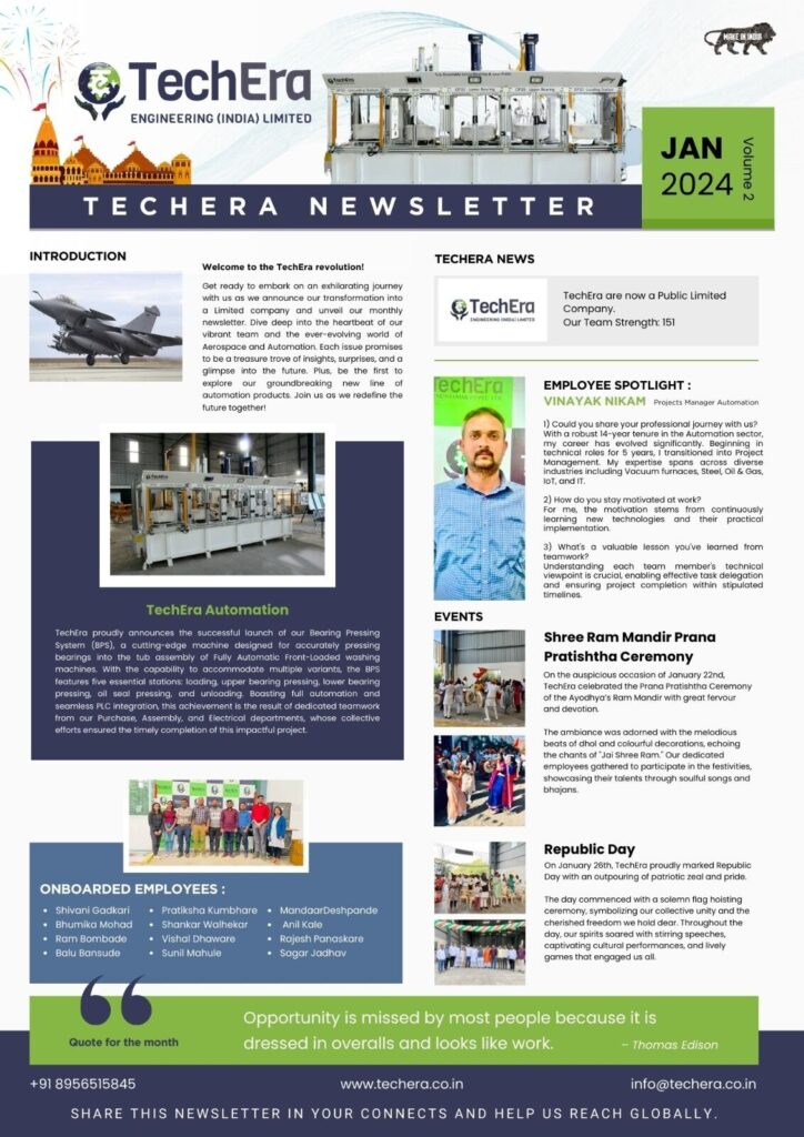 January Month Newsletter
